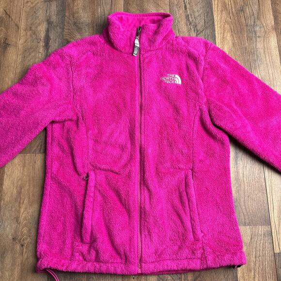 The North Face Osito Fleece Jacket Women's Small Pink Sherpa Exploring 4601 - Picture 3 of 12